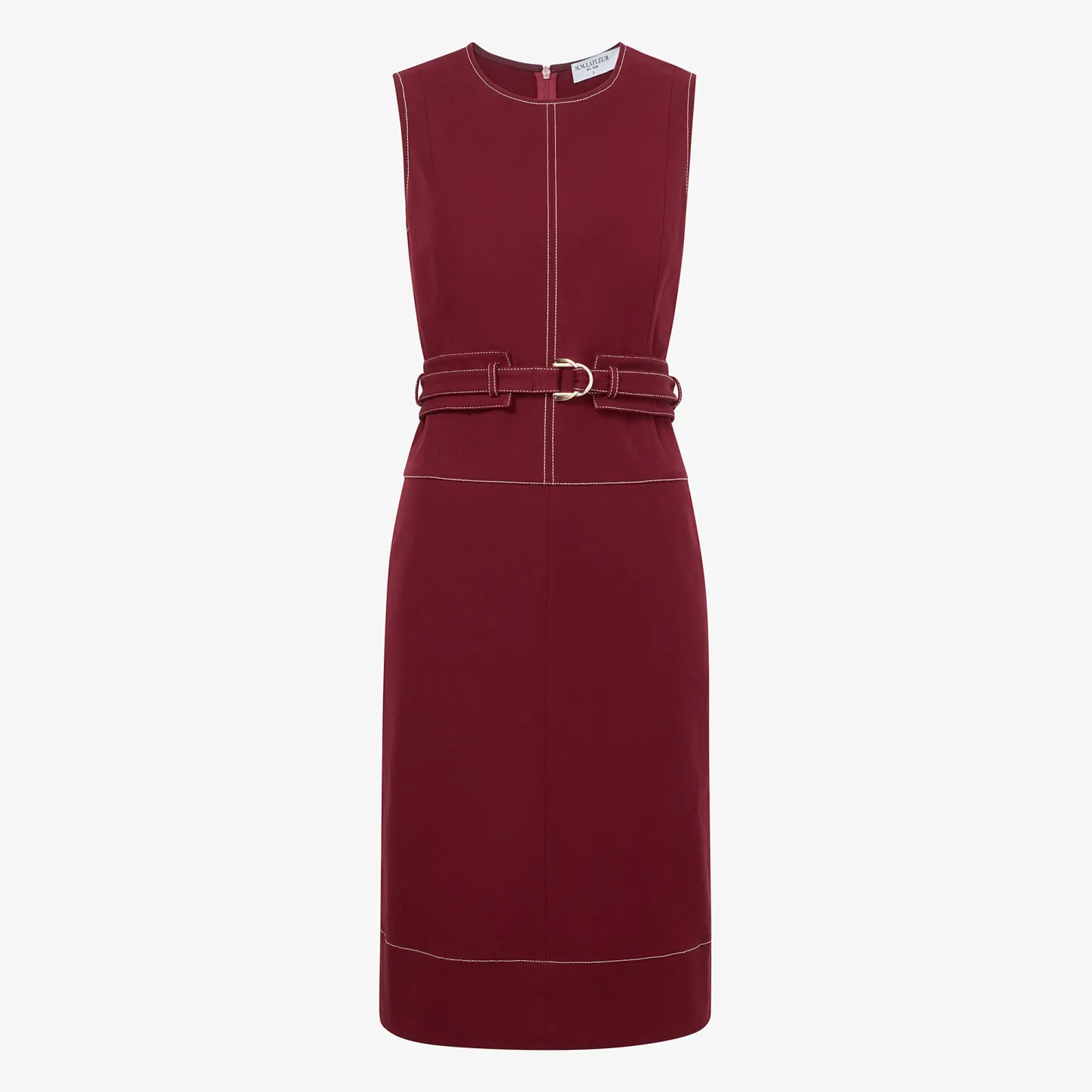 M.M.LaFleur Dresses|Suiting|The Maude Dress - Contrast Stitch Eco Better Than Denim