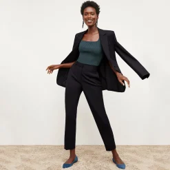 M.M.LaFleur Suiting|The Mejia Pant - Washable Wool Twill