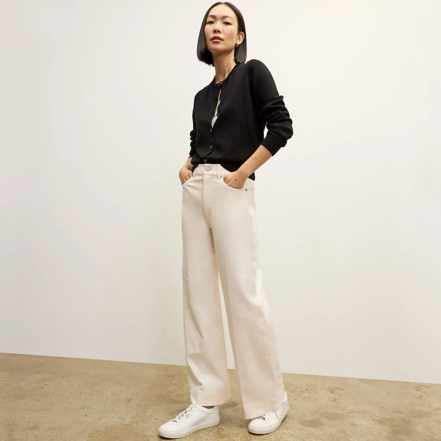 M.M.LaFleur Sweaters|The Mel Cardigan - Cotton Silk Knit