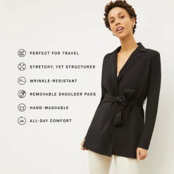 M.M.LaFleur T-Shirts|Suiting|The Merritt Wrap Jardigan