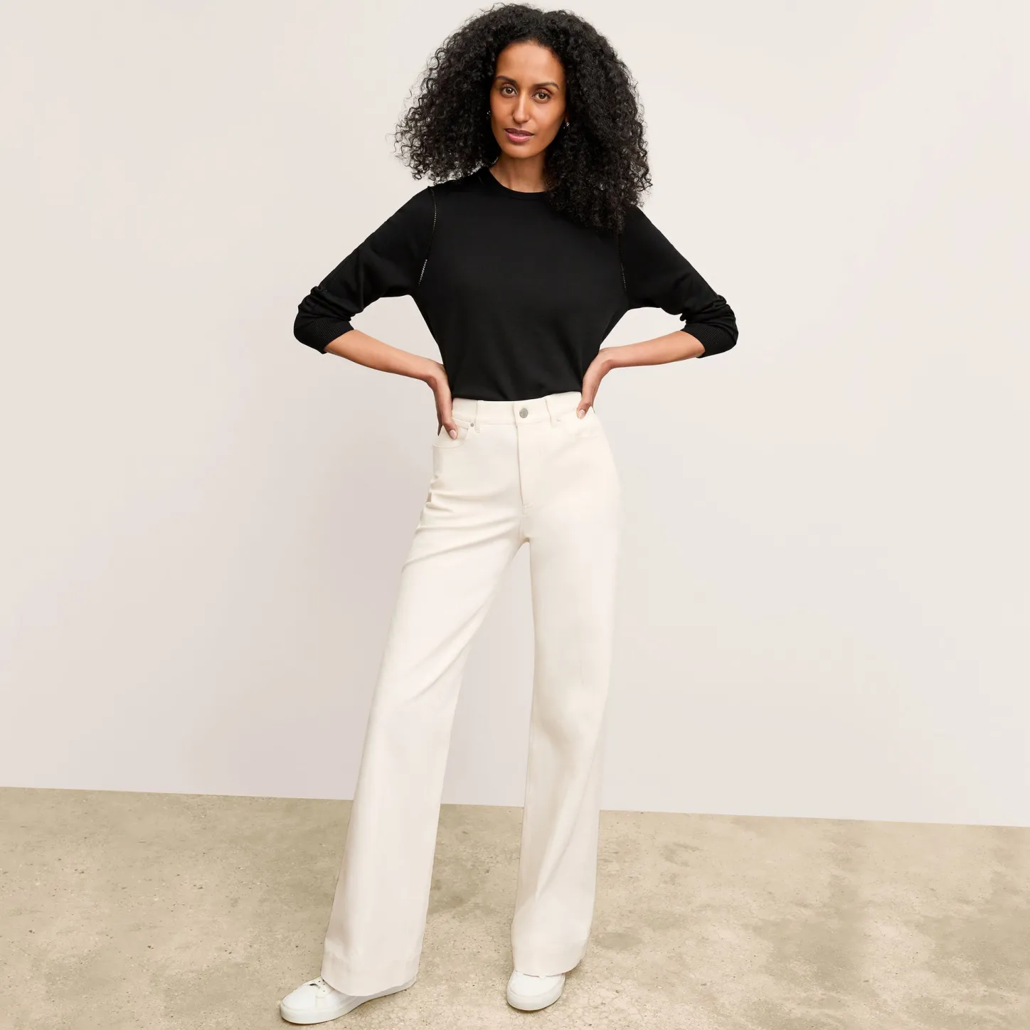 M.M.LaFleur Sweaters|The Milo Wide-Leg Jean - Eco Better Than Denim