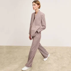 M.M.LaFleur Suiting|The Milo Wide-Leg Jean - Stretch Twill