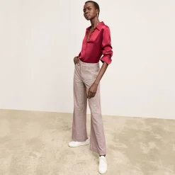 M.M.LaFleur Suiting|The Milo Wide-Leg Jean - Stretch Twill