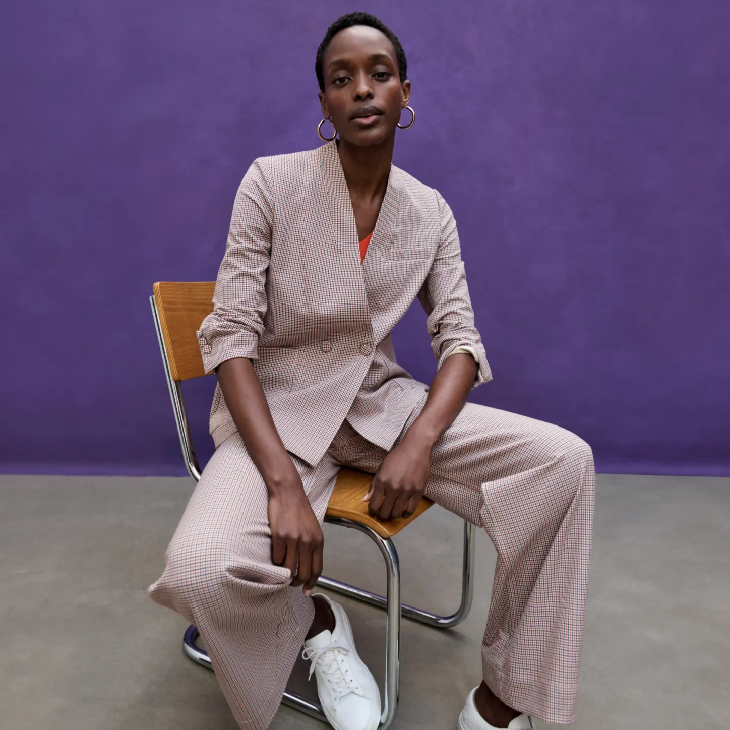 M.M.LaFleur Suiting|The Milo Wide-Leg Jean - Stretch Twill