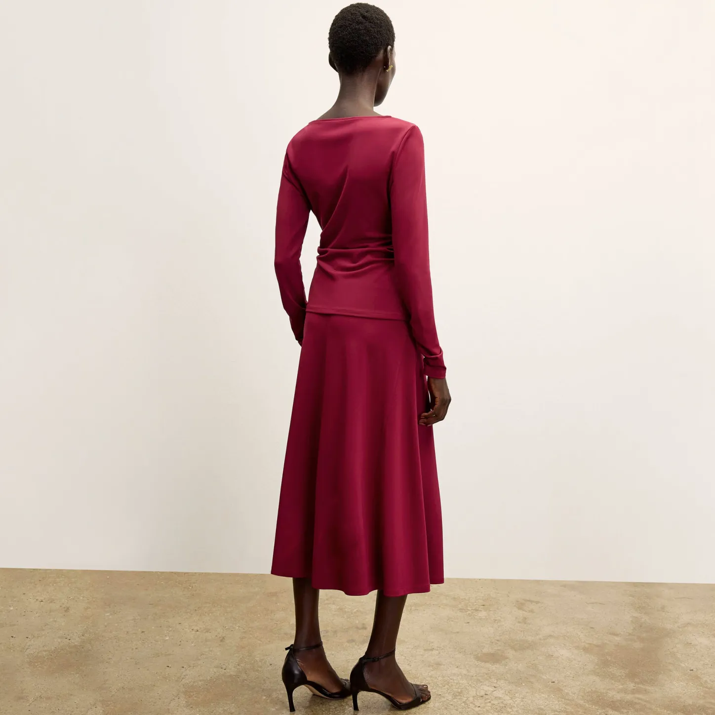M.M.LaFleur Skirts|The Misty Skirt - Italian Jersey