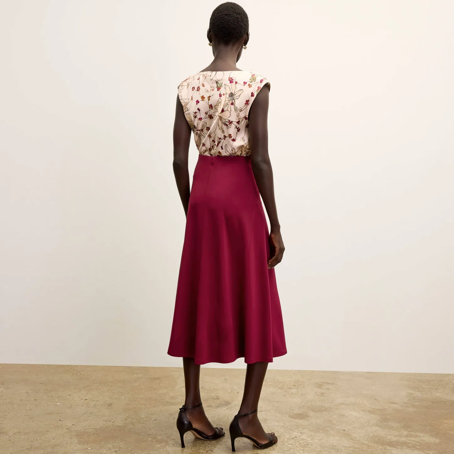 M.M.LaFleur Skirts|The Misty Skirt - Italian Jersey