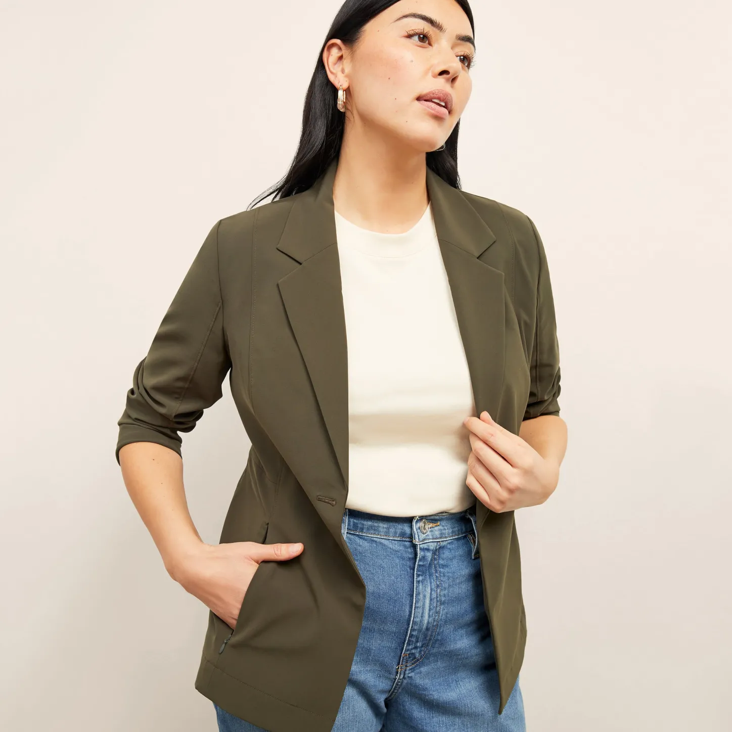 M.M.LaFleur Skirts|The Moreland Travel Blazer - OrigamiTech