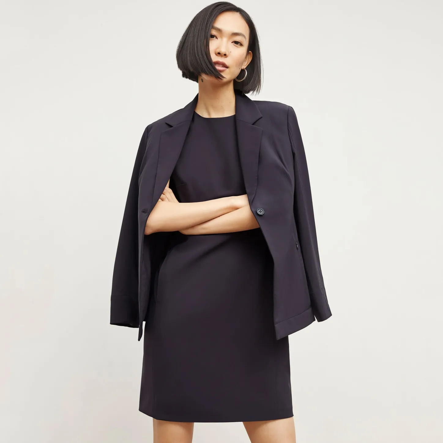 M.M.LaFleur Suiting|The Moreland Travel Blazer - OrigamiTech
