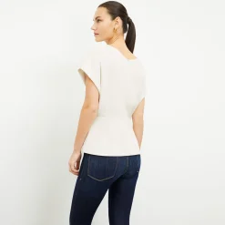 M.M.LaFleur Tops|The Nejvi Top - Eco Soft Wave