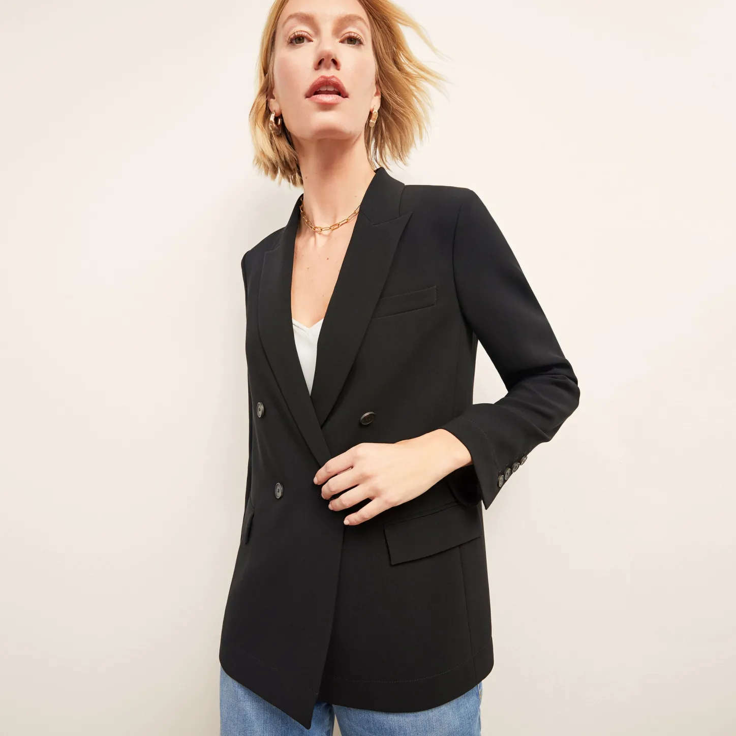 M.M.LaFleur Suiting|The O'Hara Blazer - Everyday Crepe