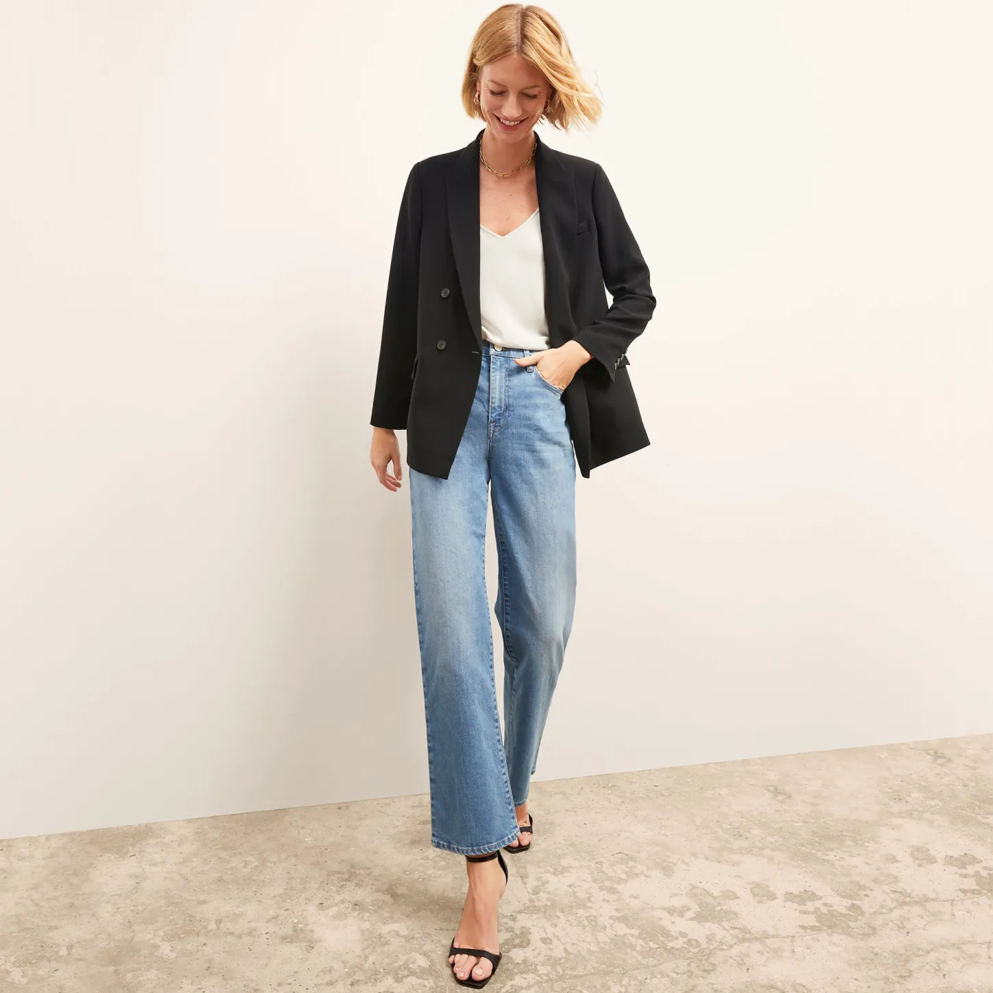 M.M.LaFleur Suiting|The O'Hara Blazer - Everyday Crepe