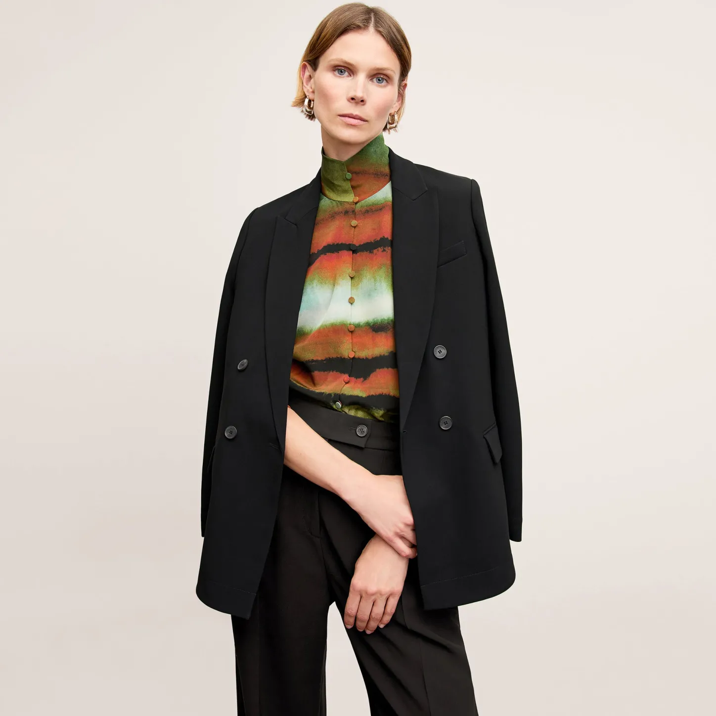 M.M.LaFleur Suiting|The O'Hara Blazer - Everyday Crepe