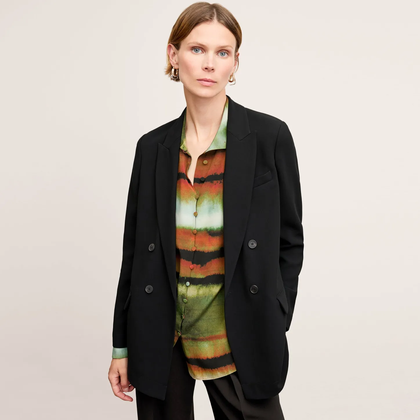 M.M.LaFleur Suiting|The O'Hara Blazer - Everyday Crepe