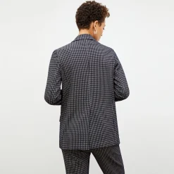 M.M.LaFleur Suiting|The O'Hara Blazer - Stretch Houndstooth