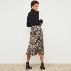 M.M.LaFleur Skirts|The Orchard Skirt - Washable Silk
