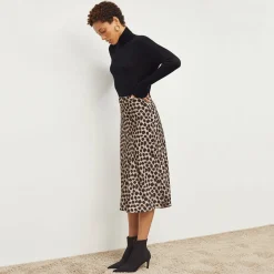 M.M.LaFleur Skirts|The Orchard Skirt - Washable Silk