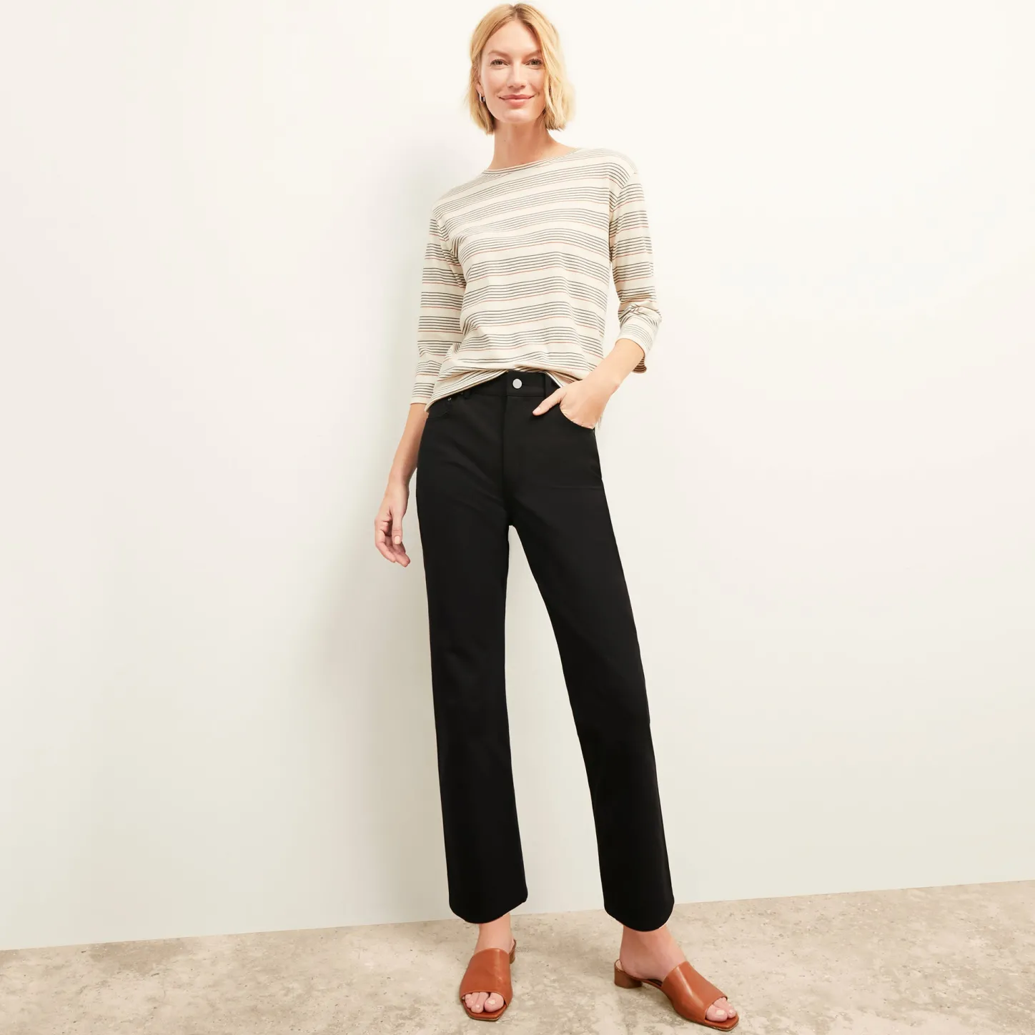 M.M.LaFleur T-Shirts|The Owen T-Shirt - Organic Pima Cotton