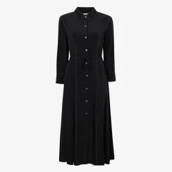 M.M.LaFleur Dresses|The Pepper Dress - Washable Silk Top Stitch