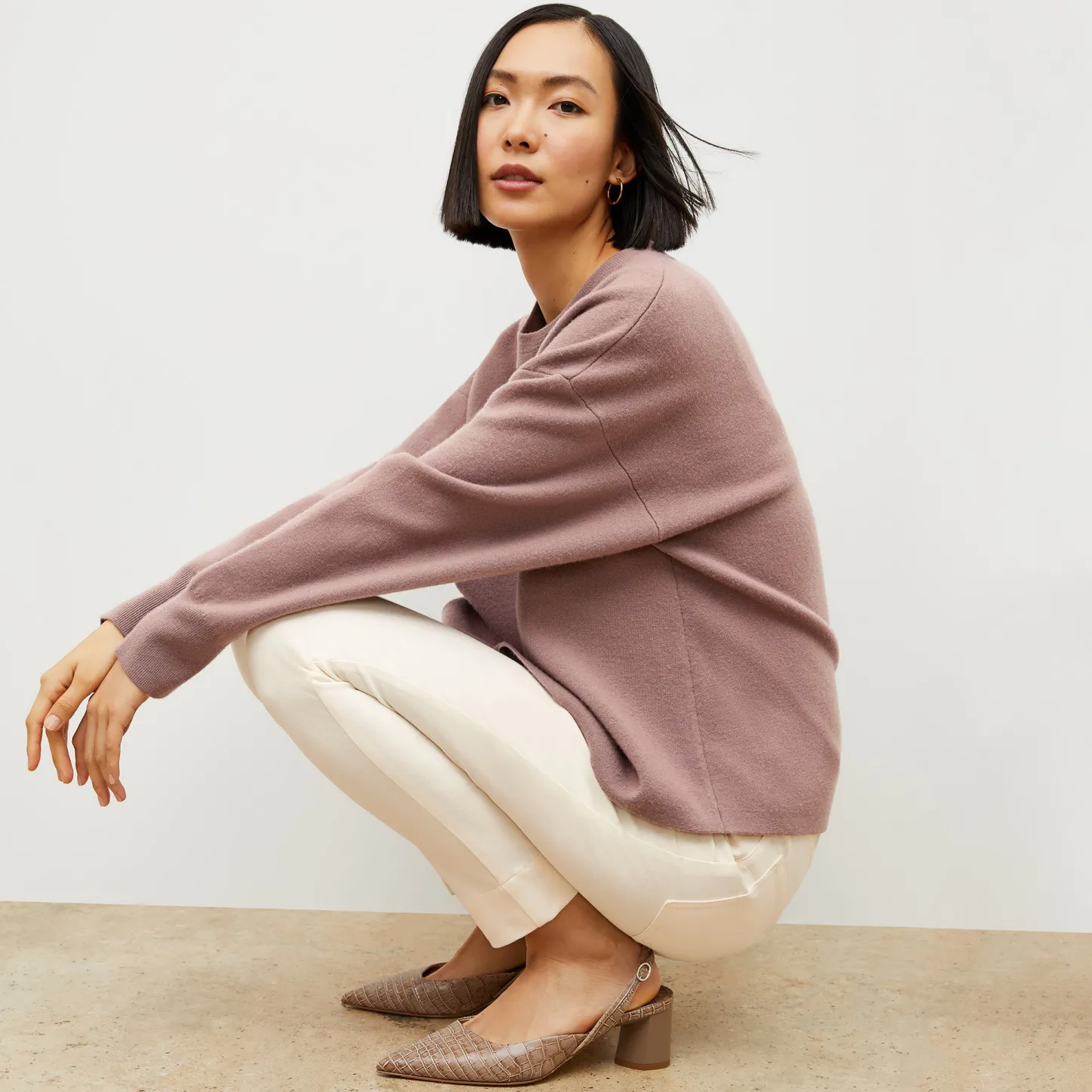 M.M.LaFleur Sweaters|The Quincy Pullover - Boiled Wool