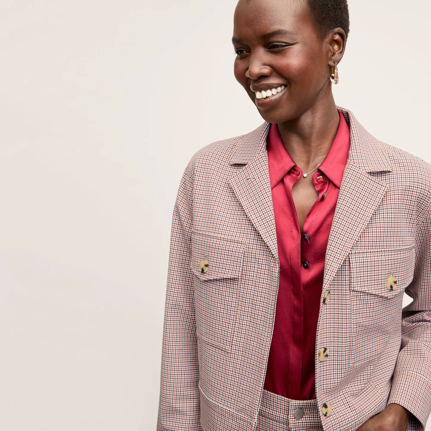 M.M.LaFleur Skirts|The Rhoda Jacket - Stretch Twill