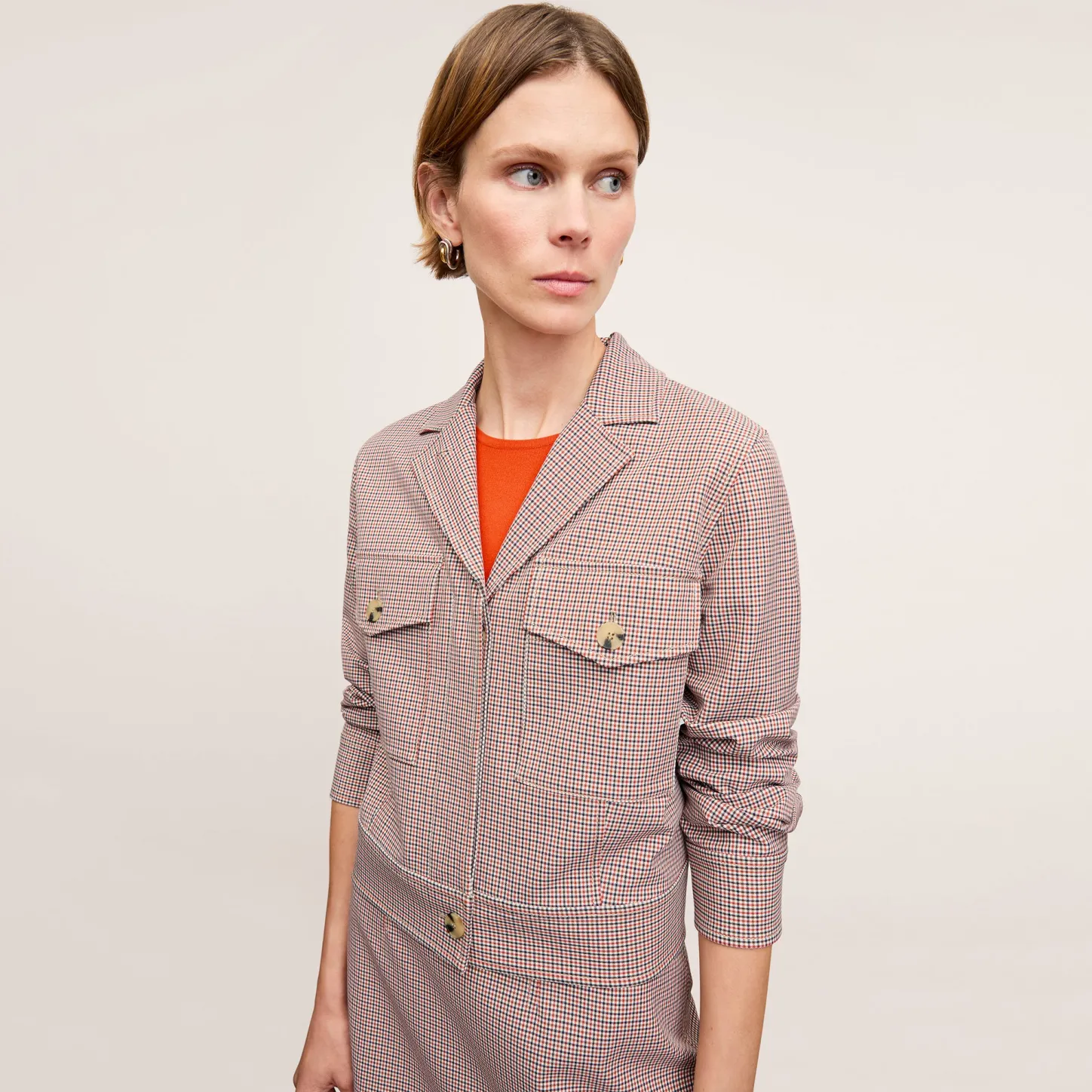 M.M.LaFleur Skirts|The Rhoda Jacket - Stretch Twill