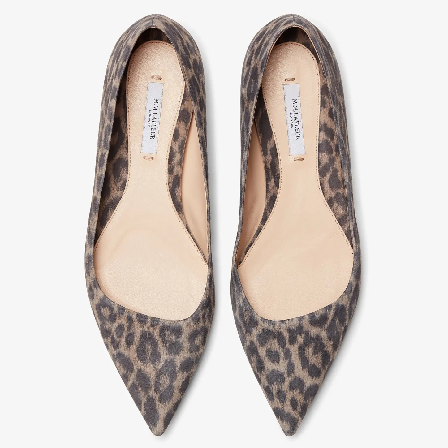M.M.LaFleur Accessories|The Rowan Flat - Leopard Suede