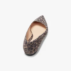 M.M.LaFleur Accessories|The Rowan Flat - Leopard Suede