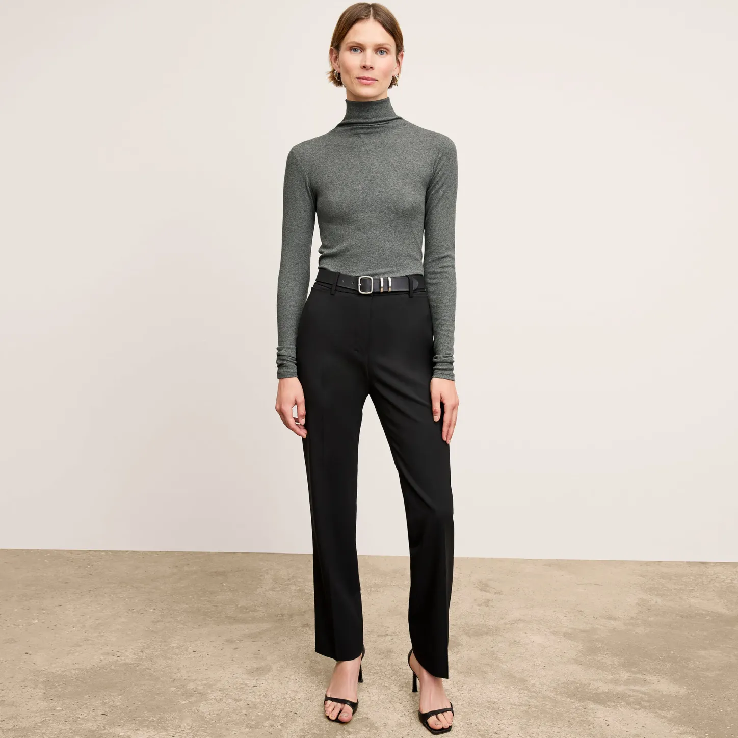 M.M.LaFleur Sweaters|Suiting|The Smith Straight Trouser - Washable Wool Twill