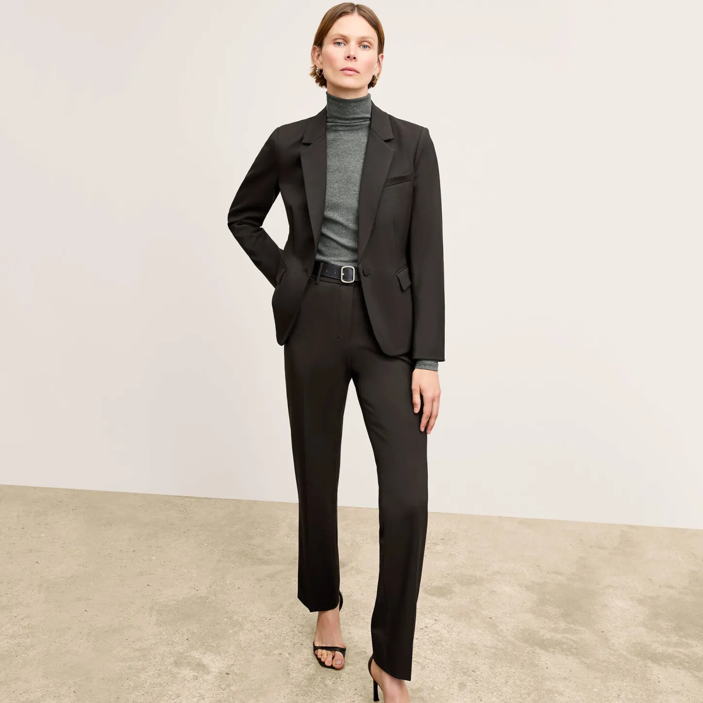 M.M.LaFleur Sweaters|Suiting|The Smith Straight Trouser - Washable Wool Twill