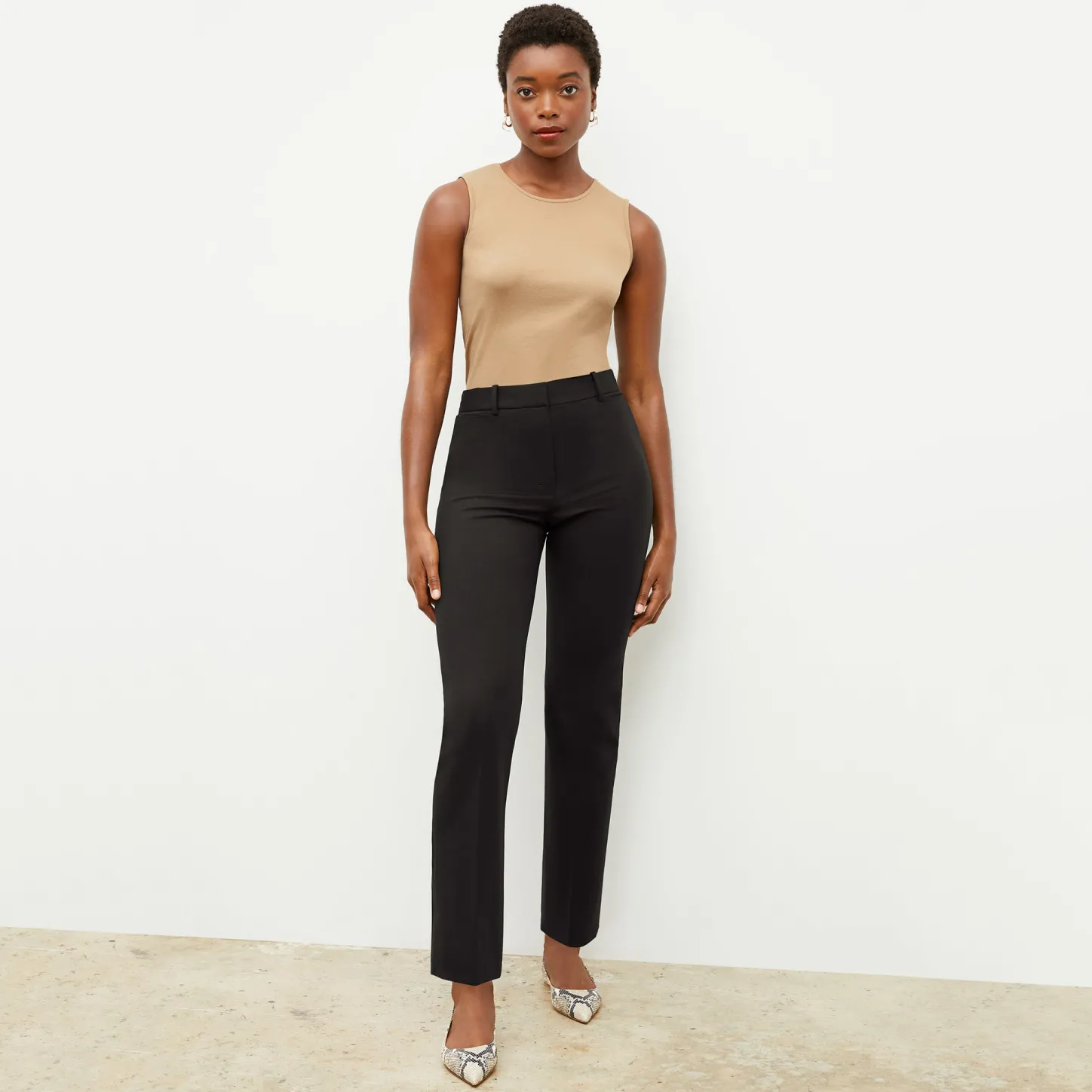 M.M.LaFleur Sweaters|Suiting|The Smith Straight Trouser - Washable Wool Twill