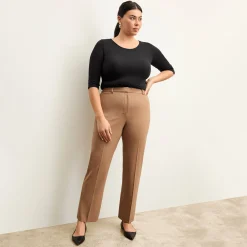 M.M.LaFleur Pants|The Smith Straight Trouser - Washable Wool Twill