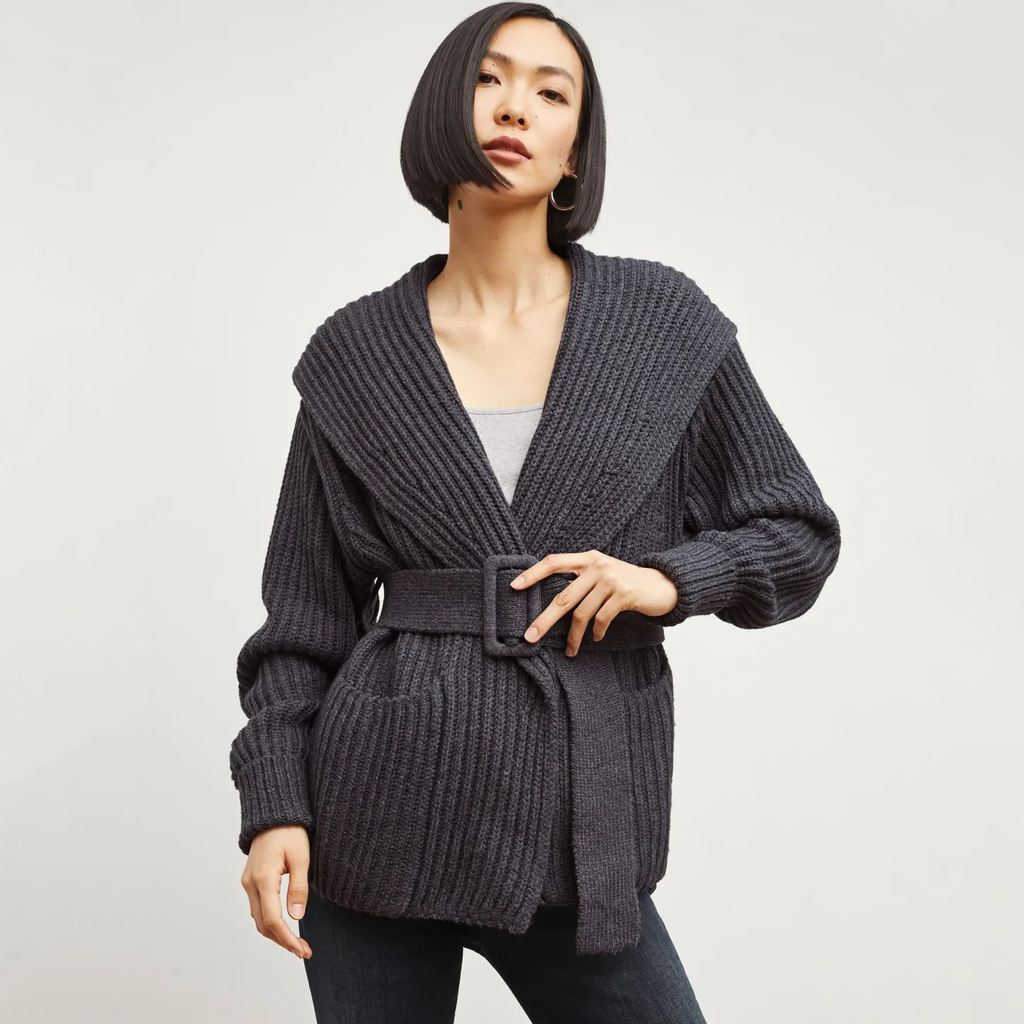 M.M.LaFleur Sweaters|The Snyder Jacket - Lush Merino