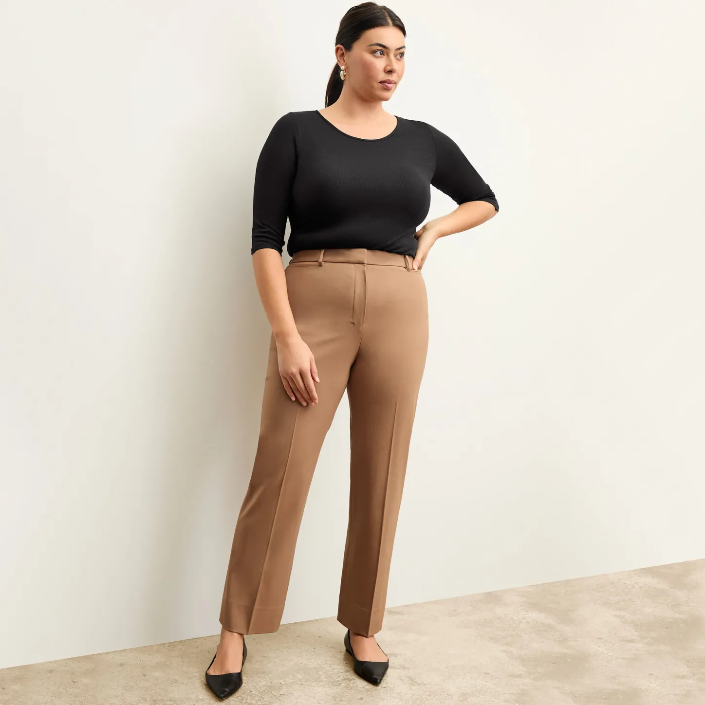 M.M.LaFleur Tops|The Soyoung T-Shirt - Ribbed Pima Cotton