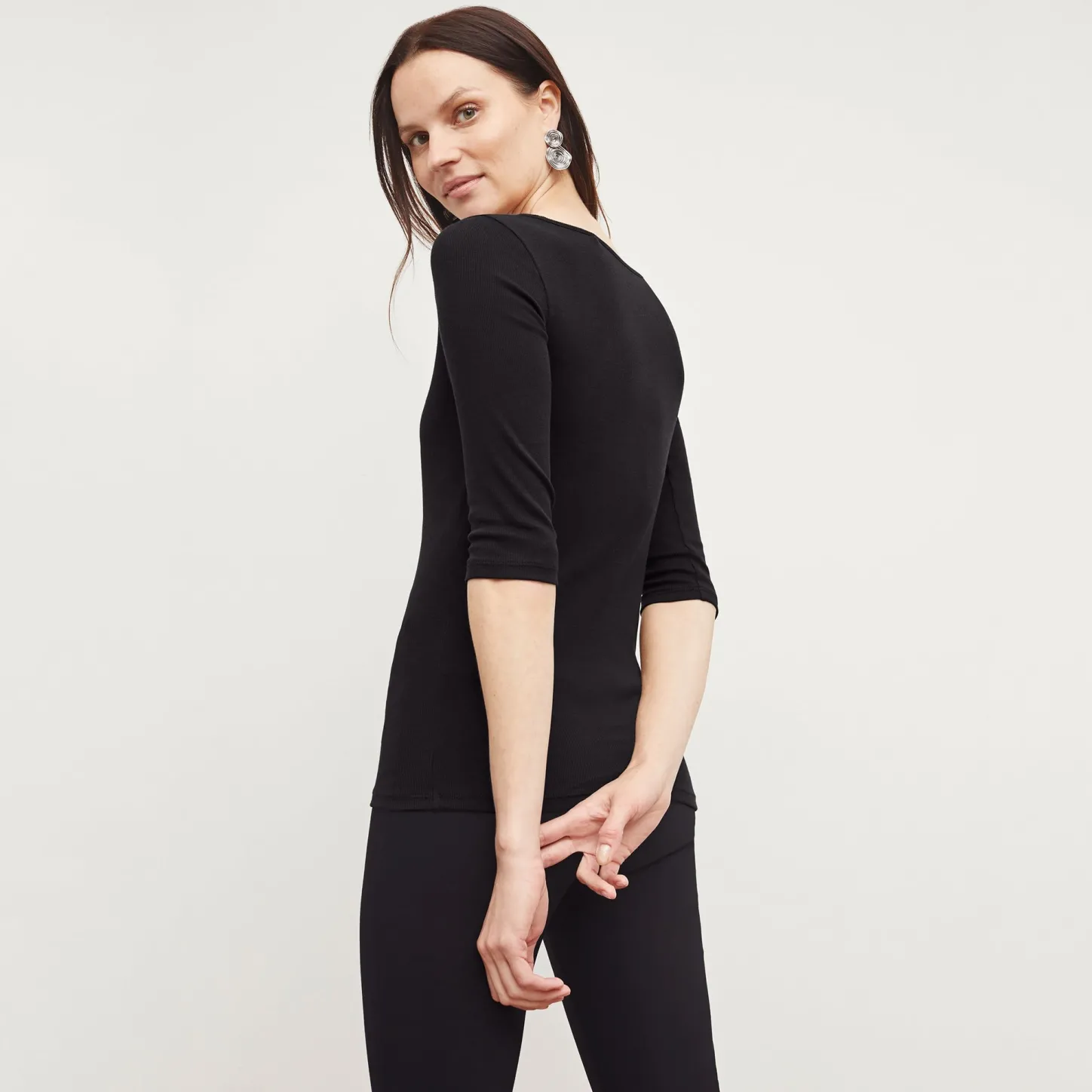 M.M.LaFleur Tops|The Soyoung T-Shirt - Ribbed Pima Cotton