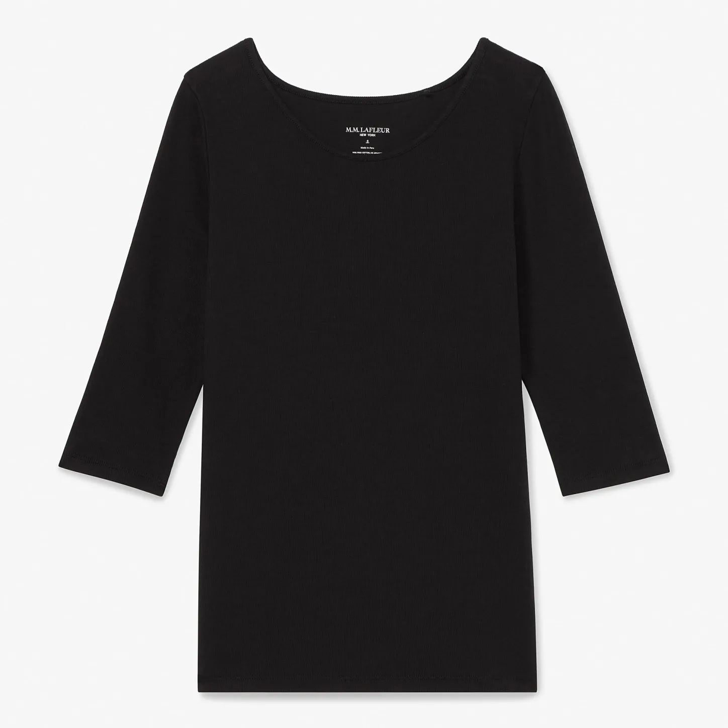 M.M.LaFleur Tops|The Soyoung T-Shirt - Ribbed Pima Cotton