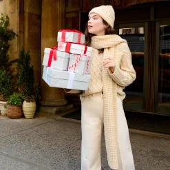 M.M.LaFleur Accessories|The Square Stitch Scarf - Alpaca/Wool