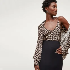 M.M.LaFleur Skirts|The Tatum Top - Washable Silk