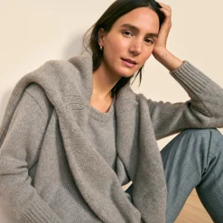 M.M.LaFleur Sweaters|The Theo Pullover - Plush Cashmere