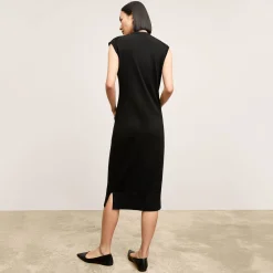 M.M.LaFleur Dresses|The Toula Vest Dress - Cotton Silk Knit
