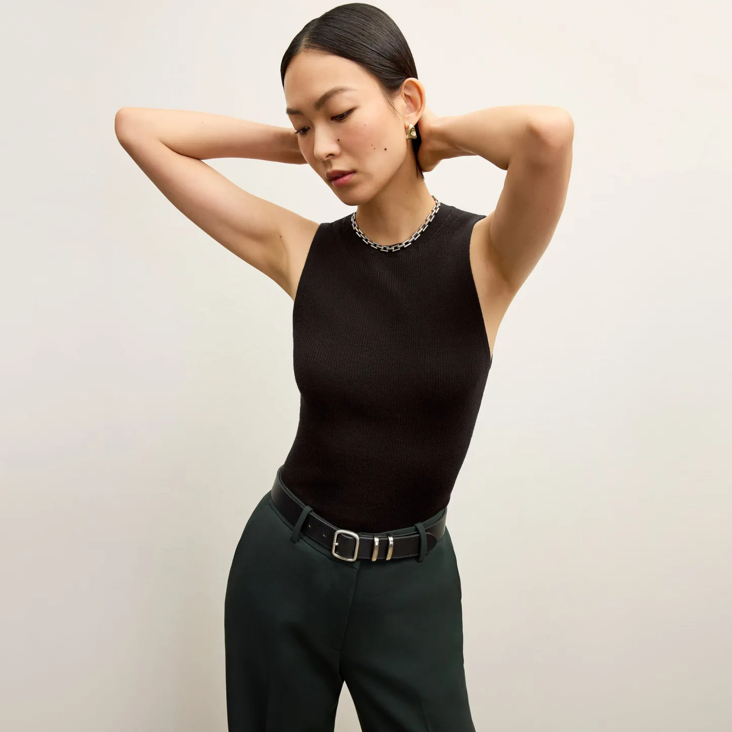 M.M.LaFleur Tops|Sweaters|The Trina Top - Ribbed Merino
