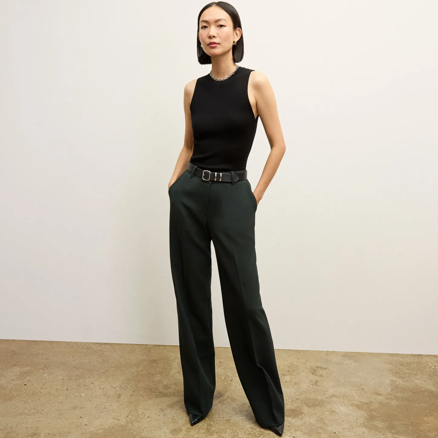 M.M.LaFleur Tops|Sweaters|The Trina Top - Ribbed Merino