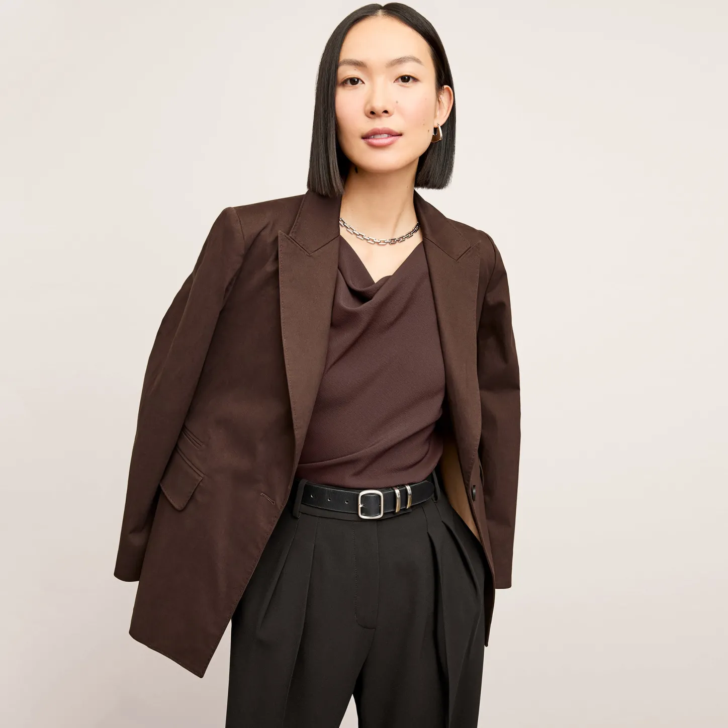 M.M.LaFleur Jackets|Suiting|The Tyner Blazer - Stretch Chino