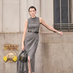 M.M.LaFleur Dresses|Suiting|The Valencia Dress - Crosshatch Suiting