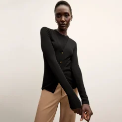 M.M.LaFleur Tops|Sweaters|The Watson Cardigan - Ribbed Merino