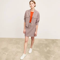 M.M.LaFleur Skirts|The Whitney Skirt - Stretch Twill - Mini Check