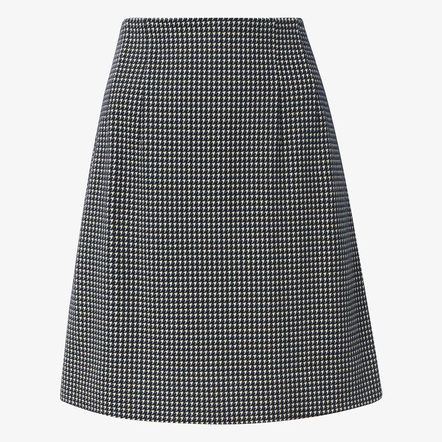 M.M.LaFleur Suiting|The Whitney Skirt - Stretch Houndstooth
