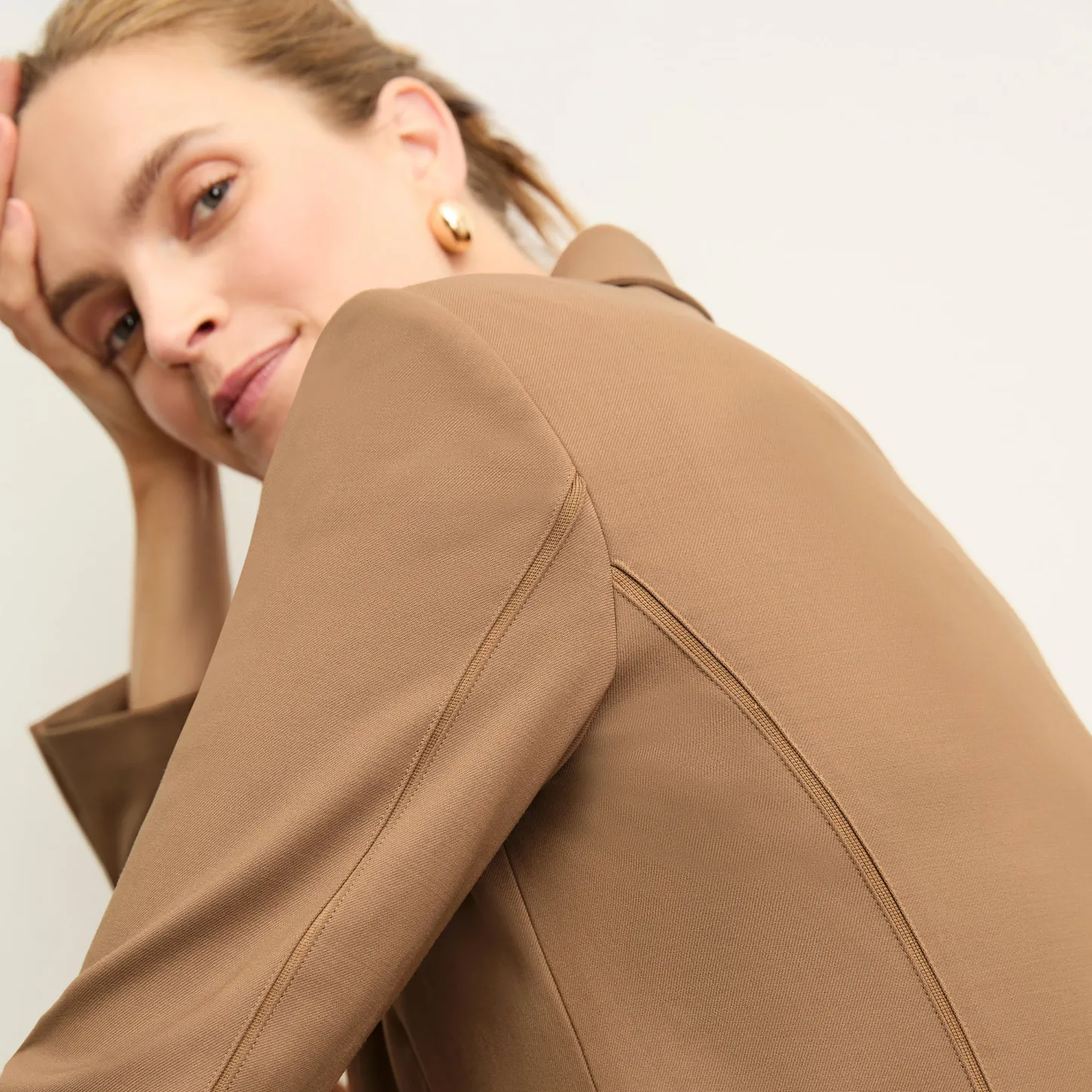 M.M.LaFleur T-Shirts|The Yasmine Blazer - Wool Twill