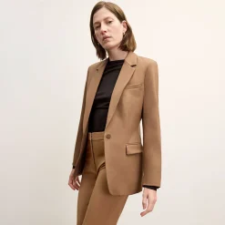 M.M.LaFleur T-Shirts|The Yiyan Classic Blazer - Wool Twill