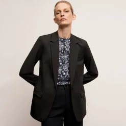 M.M.LaFleur Jackets|Suiting|The Yiyan Classic Blazer - Wool Twill