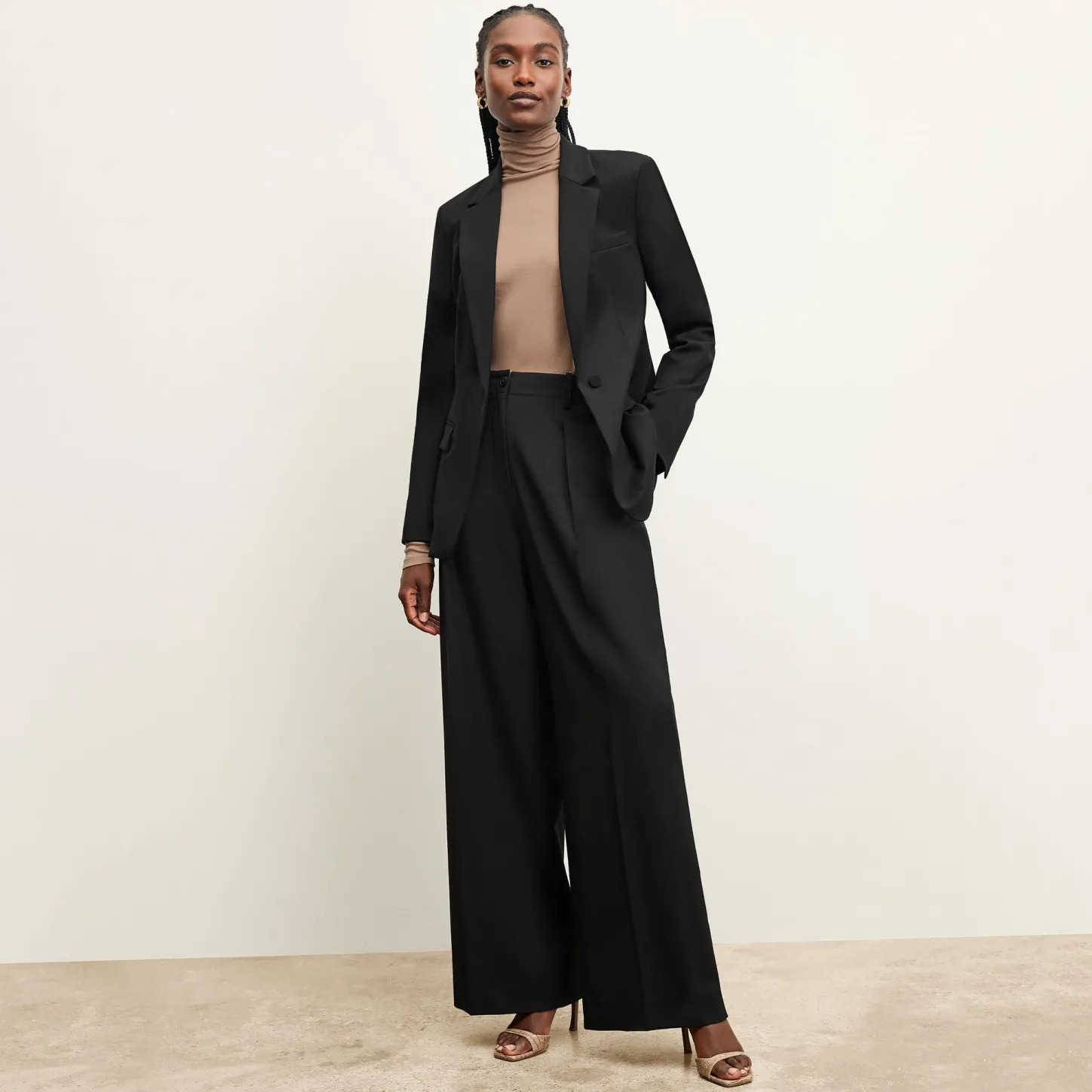 M.M.LaFleur Pants|Suiting|The Zuri Pant - Washable Wool Twill